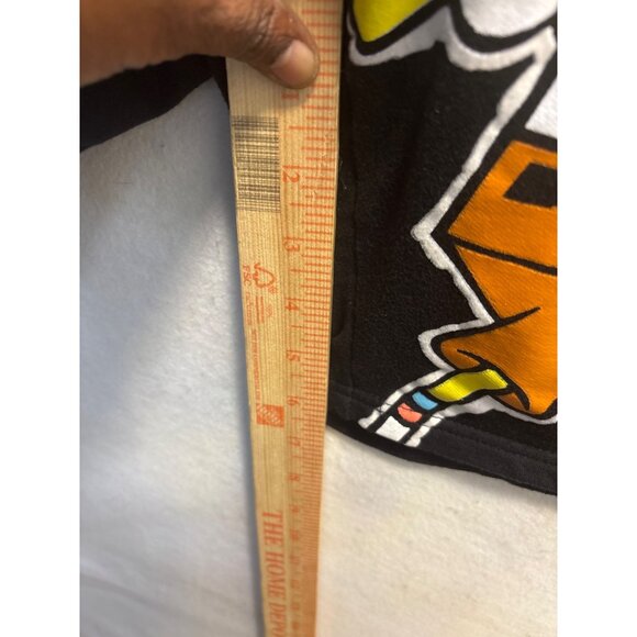 SpongeBob SquarePants YouthMedium Black & Yellow Cotton/Polyester Shorts - Picture 5 of 11